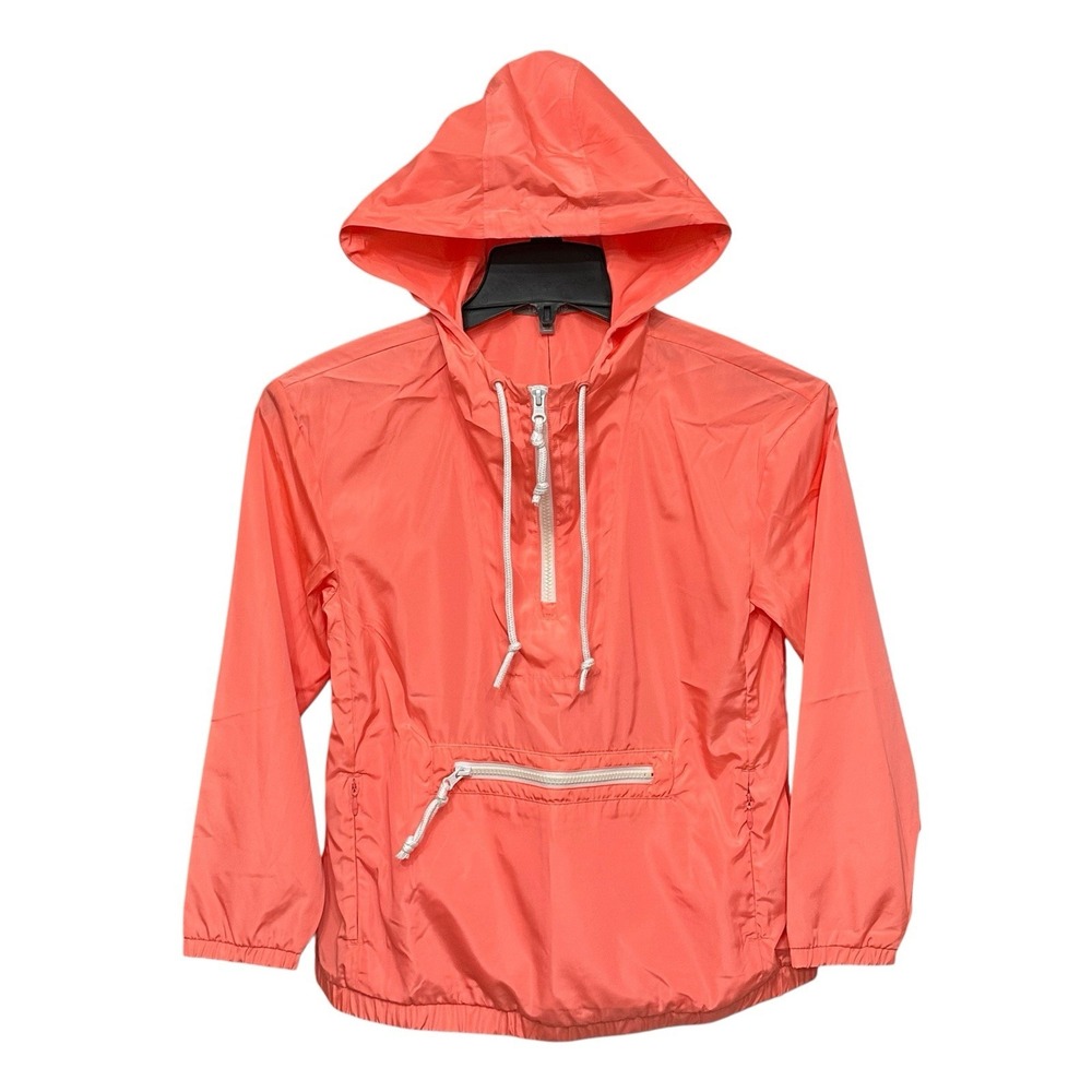 T by Talbots Size Small Petite Half Zip Anorak Pullover Water Resistant Jacket